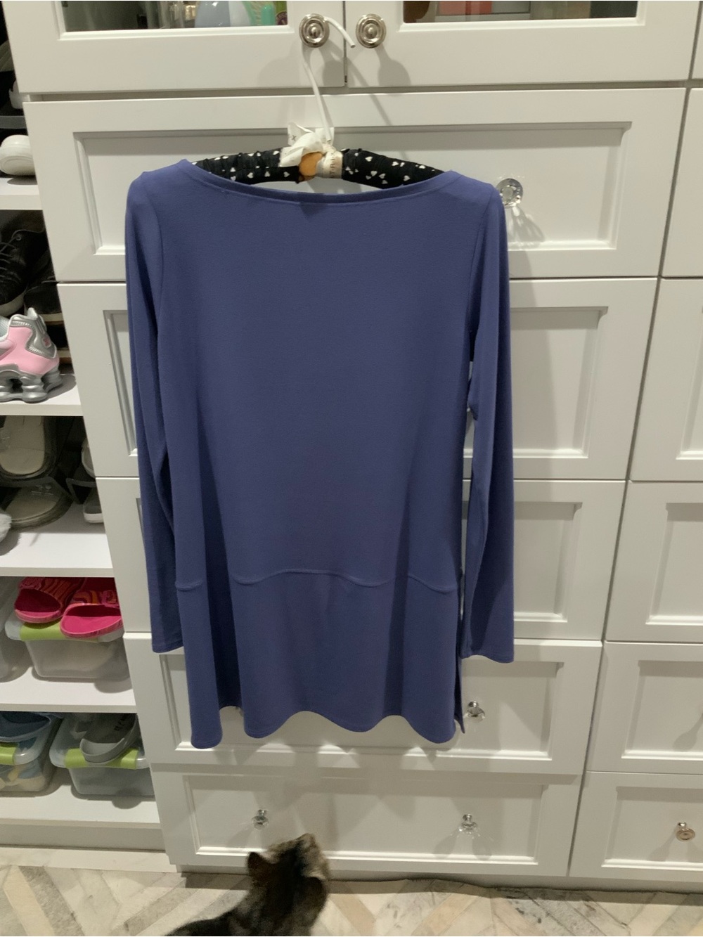 Eileen Fisher Periwinkle Long Sleeve Tunic